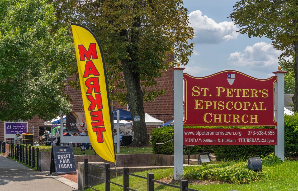 Come visit morristown craft vendor marketplace st peters in Morris County, NJ
