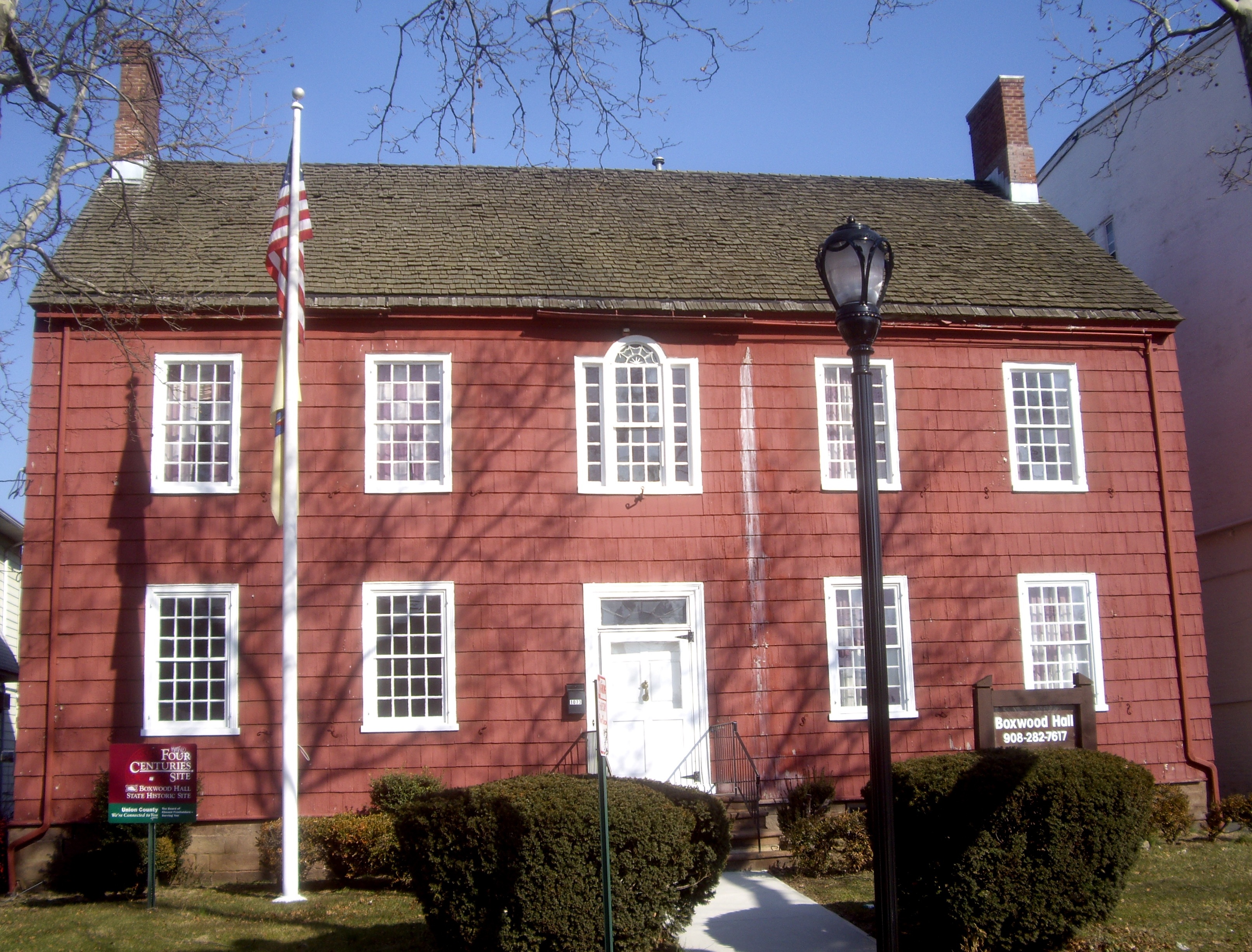 Boxwood hall in Union County, NJ