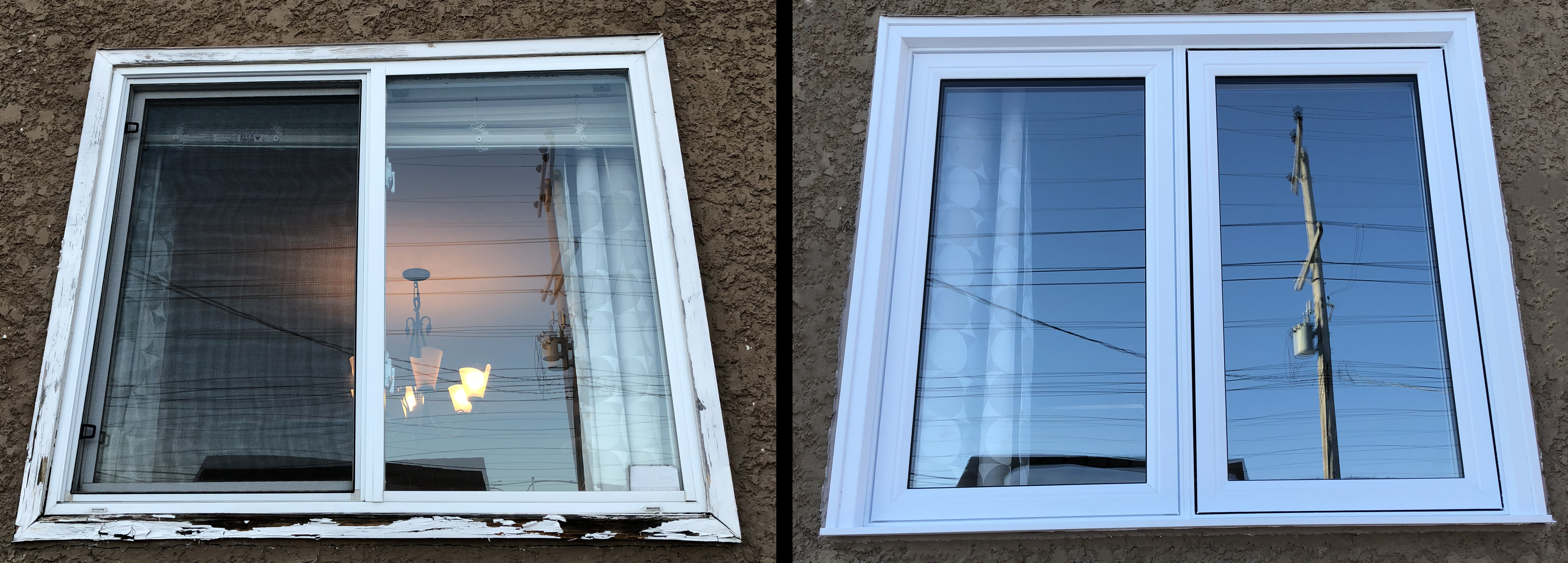 GeoBrix Siding, Windows and Doors before and after in North Jersey