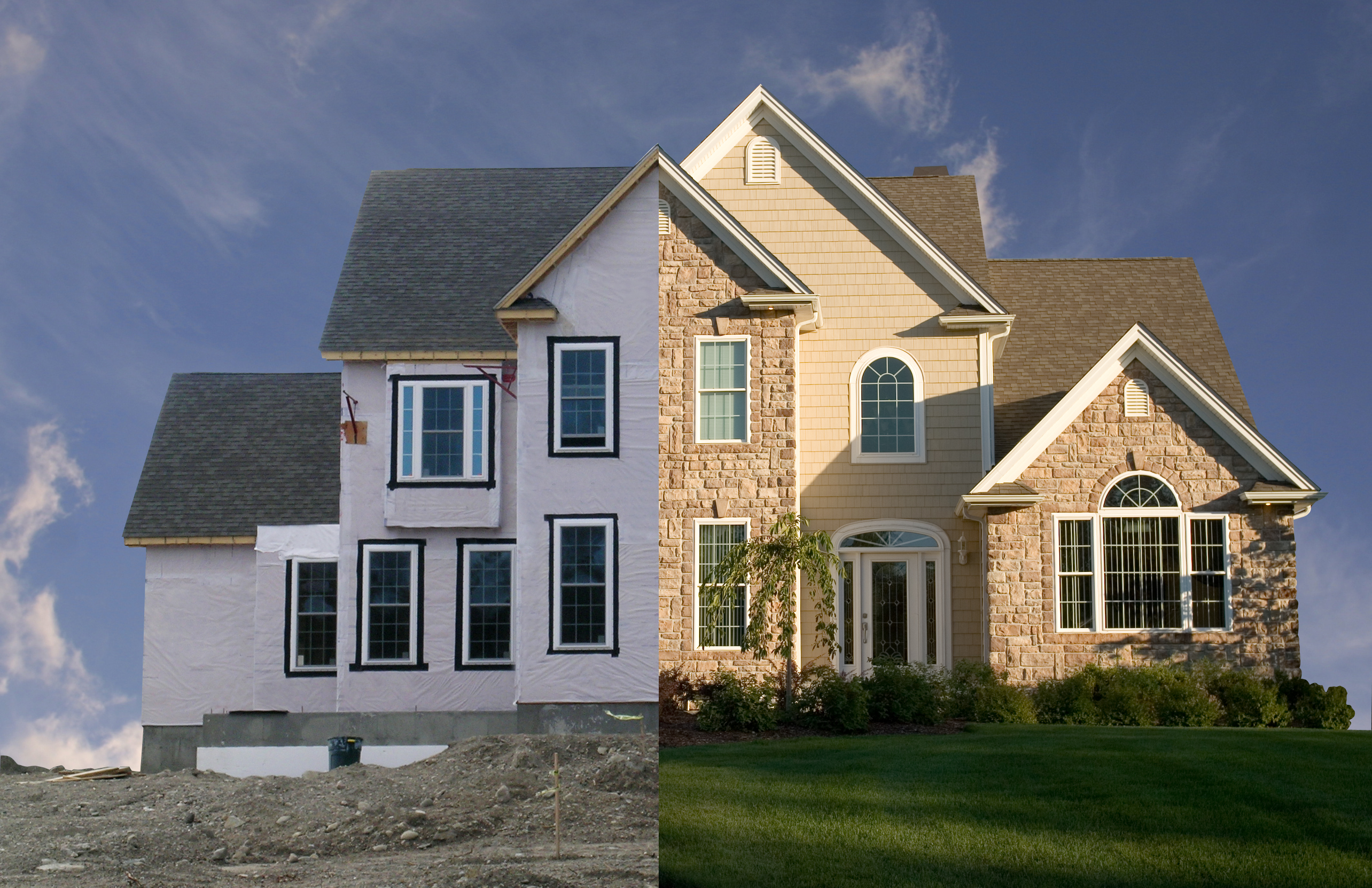 GeoBrix Siding, Windows and Doors before and after in North Jersey