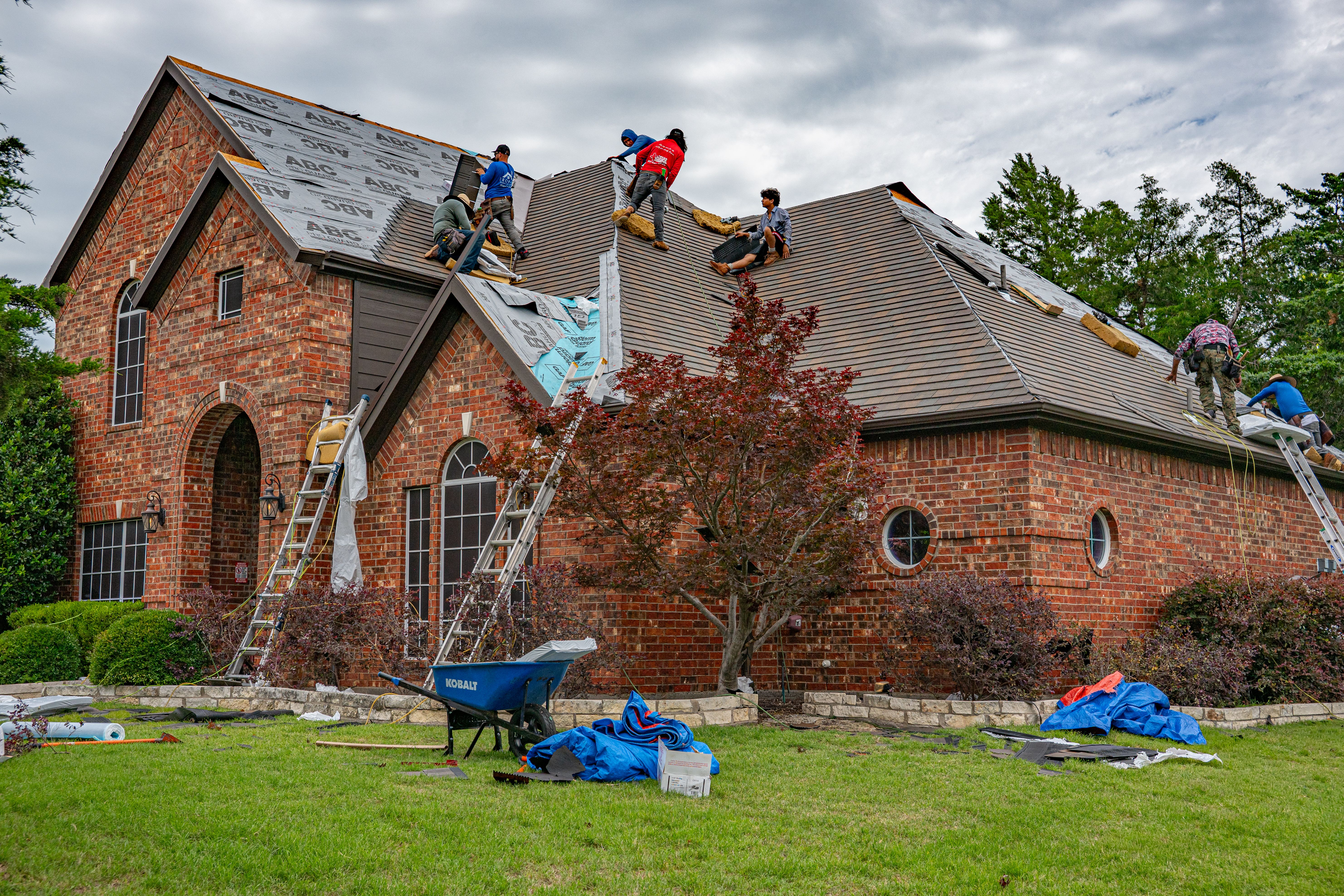 GeoBrix Roofing project in North New Jersey